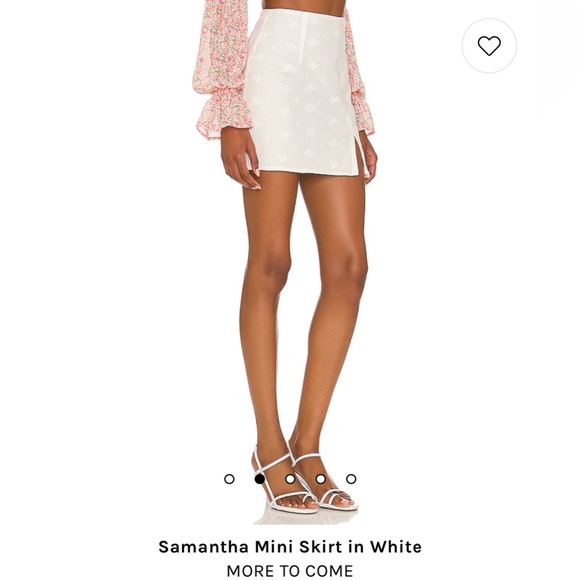 NWT More To Come white skirt - Picture 2 of 3